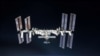 Stația Spațială Internațională (ISS) fotografiată de la bordul unei nave spațiale Soiuz imediat după desprinderea de ISS, 4 octombrie 2022.