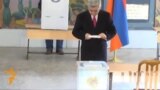 Armenians Vote In Presidential Election