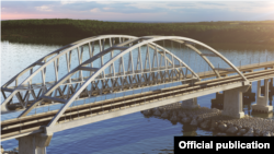 Модель Керченского моста
