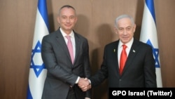 Николай Младенов и Бенямин Нетаняху, 8 януари 2026 г.