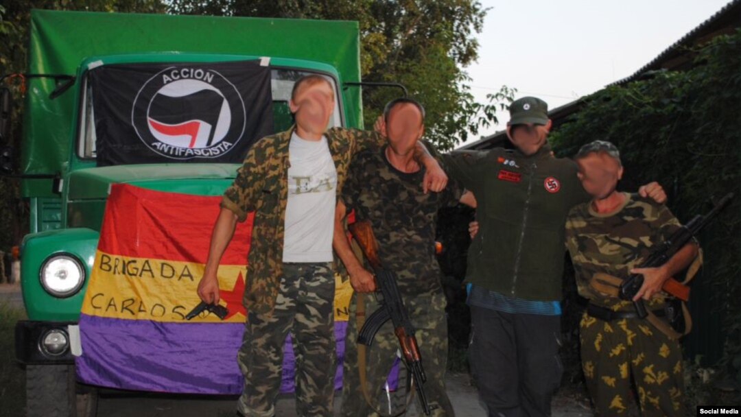Испанцы – участники боевых действий на Донбассе