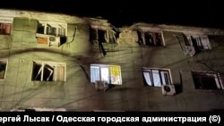 Ուկրաինա - Ռուսների հարվածի հետևանքները Օդեսայի բնակելի շրջանում, 11-ը ապրիլի, 2026թ.