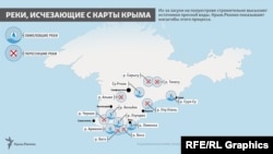 Річки, що зникають з мапи Криму