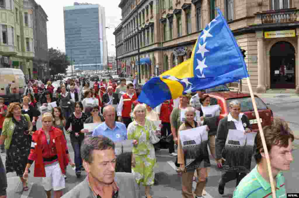 Mirna protestna šetnja povodom dana nestalih #8