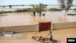 Large parts of Iran's oil-rich Khuzestan province is under flood waters. April 5, 2019