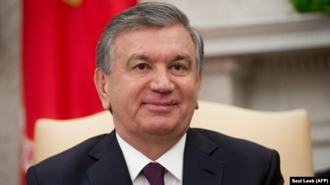 Uzbek President Shavkat Mirziyoev (file photo)