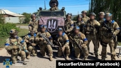 Ukrayna ordusunun xüsusi təyinatlıları Kupyansk şəhərinin mərkəzində, 10 sentyabr 2022