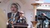 Afghan Vice President Abdul Rashid Dostum addressed his supporters in the northern province of Jowzjan on February 19.