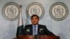 PAKISTAN -- Pakistan's foreign ministry spokesman, Mohammad Faisal briefs journalists regarding a migrant boat drowned incident, in Islamabad, February 4, 2018