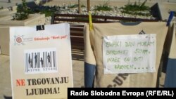 Obilježavanje Evropskog dana borbe protiv trgovine ljudima, Mostar, 18.10.2012.