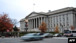 ساختمان وزارت خزانه‌داری آمریکا در واشینگتن