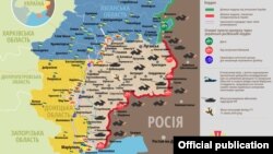 Ситуація в зоні бойових дій на Донбасі, 9 жовтня 2018 року (дані Міноборони України)