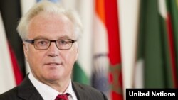 Russian UN Ambassador Vitaly Churkin suggested the Syrian government could accept the truce proposal.