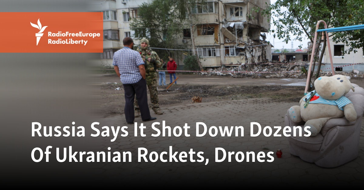 Russia Says It Shot Down Dozens Of Ukranian Rockets, Drones - Vimarsana News