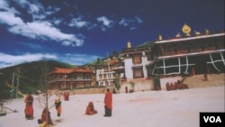 China - A view of Draggo monastery