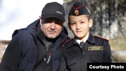 Бахтиёр Усмонов и его отец Рустам Усмонов