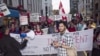 تظاهرات در کانادا؛ «اعتراض به سرمایه داری و شهریه دانشجویان»