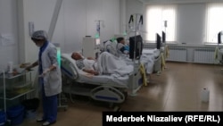 Пациенты в Оше получают гемодиализ. Архивное фото. 