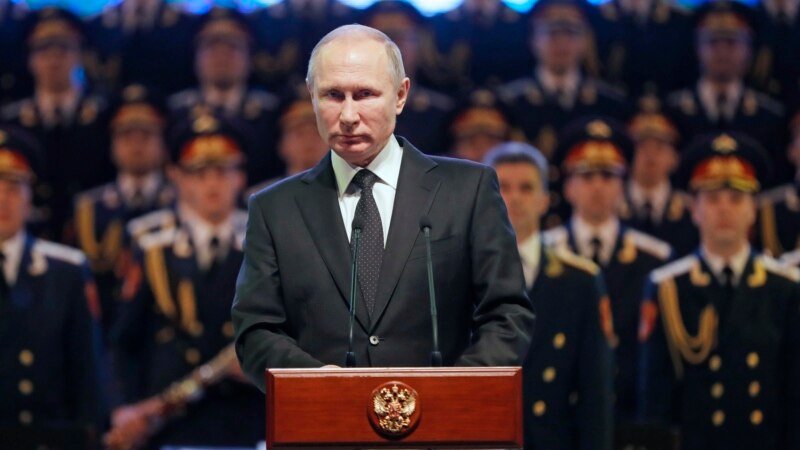 Putin prezidentlige dalaşgär hökmünde resmi hasaba durdy