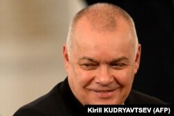Dmitry Kiselyov is one of Russia's most powerful media figures. (file photo)