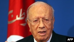 رئيس تونس الباجي قايد السبسي