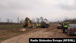 Градежни работи за гасификација на Тетово.