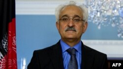 Afghan national security adviser Rangin Dadfar Spanta (file photo)