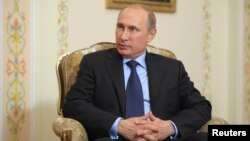 Рускиот претседател Владимир Путин 