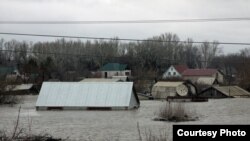 Наводнение в Уральске. 13 апреля 2011 года.