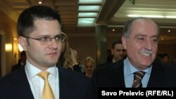 Ministri vanjskih poslova Srbije i Crne Gore, Vuk Jeremić i Milan Roćen