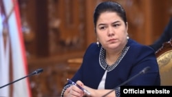 Озода Рахмон, старшая дочь президента Таджикистана и глава его администрации.