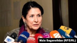Независимый депутат Саломе Зурабишвили