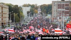 «Хода за звільнення політв'язнів» пройшла в Мінську – фотогалерея