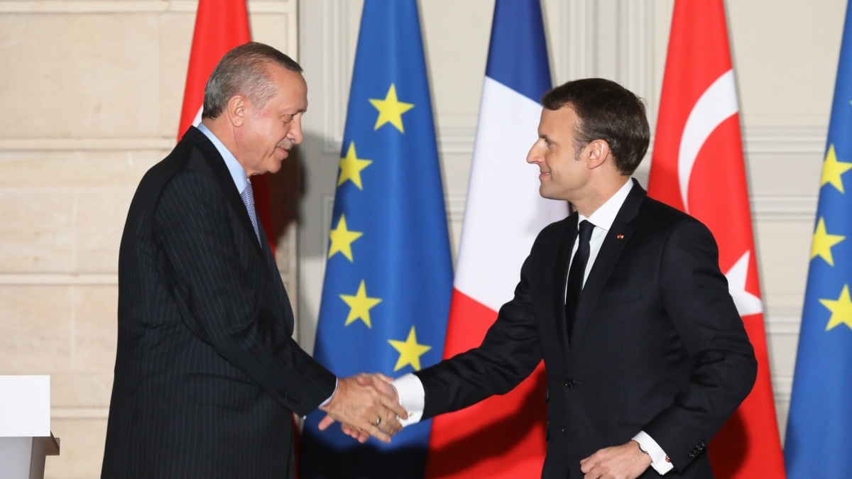 Erdogan and Macron discussed regional issues in Washington