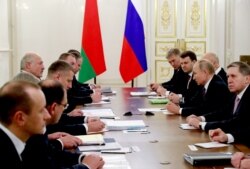 Переговори делегацій Білорусі та Росії у Санкт-Петербурзі, 20 грудня 2019 року
