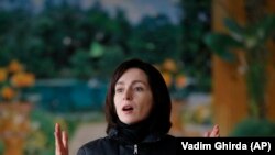 Maia Sandu, președinta Blocului pro-reformist Acum