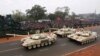 Танки российского производства Т-90 на военном параде в Индии, архив