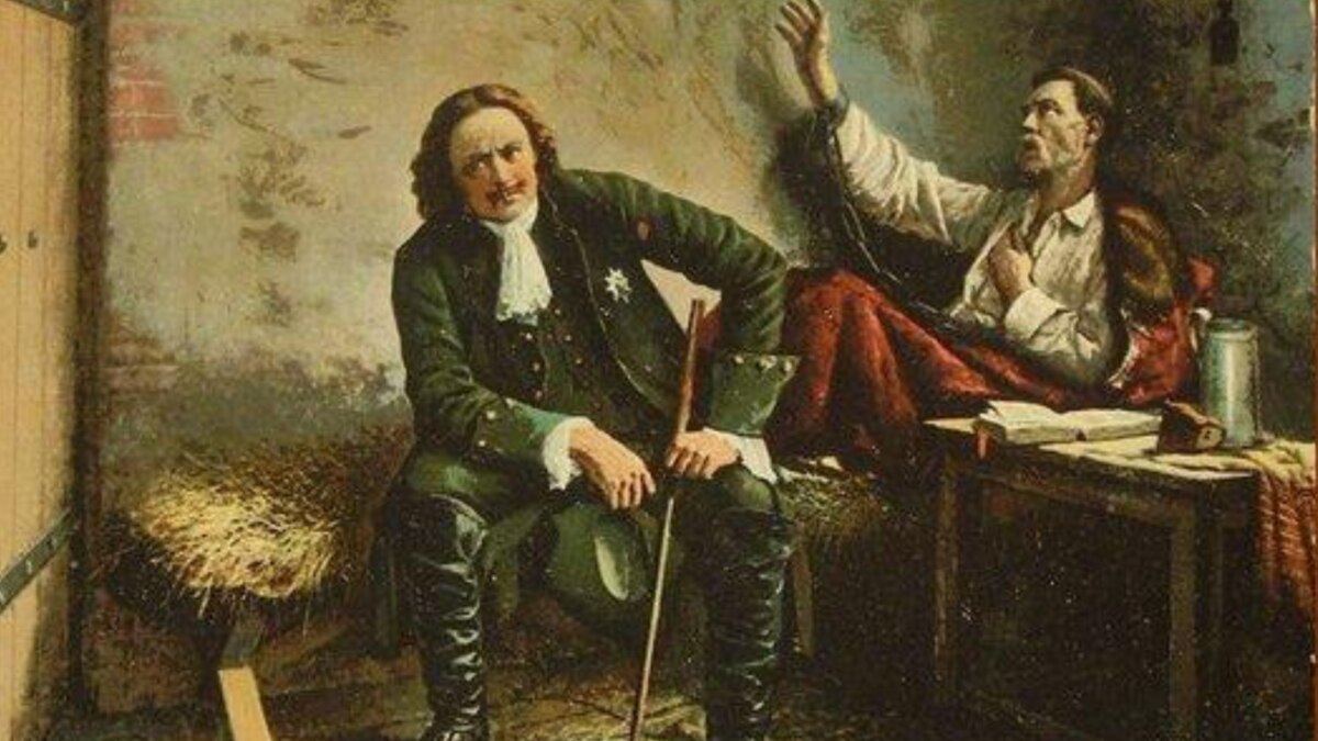 petr-i-poslal-svyaschennika-k-smertelyno-bolynogo-polubotka-chtoby-vysmotrety-to-chto-getman-ne-skazal-pod-pytkami Петр И послал священника к смертельно больного Полуботка, чтобы высмотреть то, что гетман не сказал под пытками