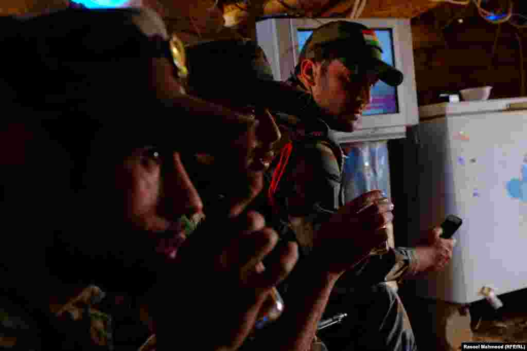 Mahmood's contingent came under mortar and rocket attack in Bashiqa. There were also reports of suicide car bombings targeting the Kurdish forces. 
