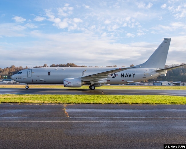 Морський патрульний літак Boeing P-8A Poseidon ВМС США