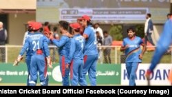 آرشیف، شماری از بازیکنان کرکت افغانستان