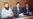 President Emomali Rahmon (center) participates in Tajik peace talks.