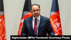 آرشیف، صلاح الدین ربانی وزیر خارجه افغانستان