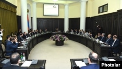 Заседание правительства Армении (архив)