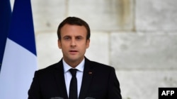 Președintele francez Emmanuel Macron