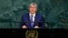 О чем говорил Атамбаев на Генасамблее ООН 