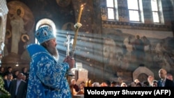 Kyiv has accused the Ukrainian Orthodox Church's Metropolitan Pavlo of inciting religious enmity and denying Russia’s invasion of Ukraine. (file photo)