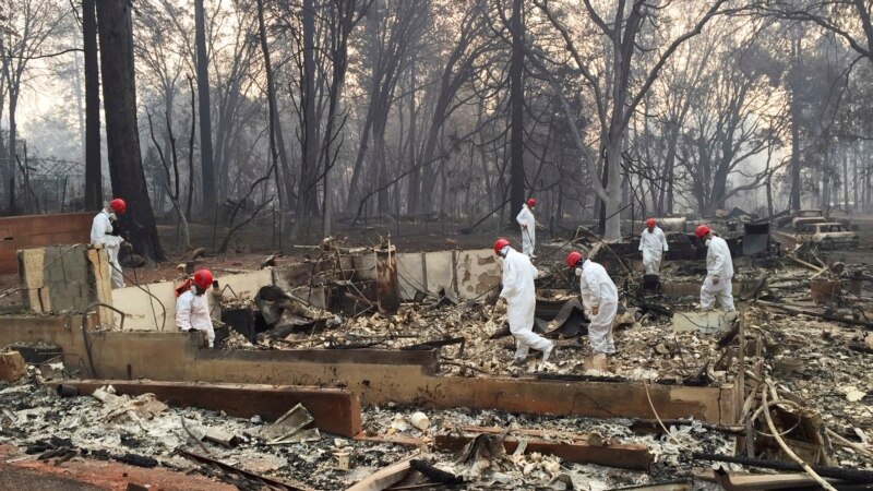 При пожарах в Калифорнии пропало более тысячи человек