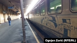 Железничката станица во Белград.