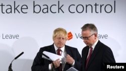 Michael Gove i Boris Johnson